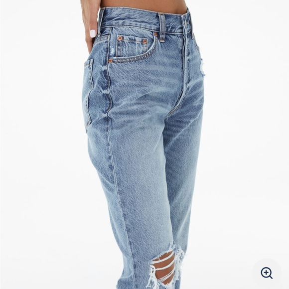 Aeropostale '90s Super High-Rise Straight Jean - Picture 3 of 11